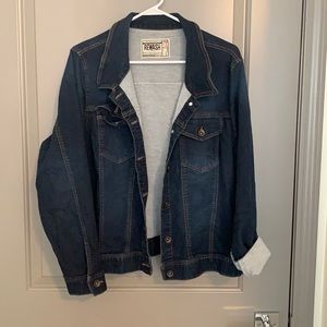 Plus side jean jacket